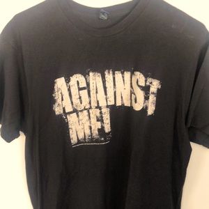 EUC Against Me T-shirt - Adult L